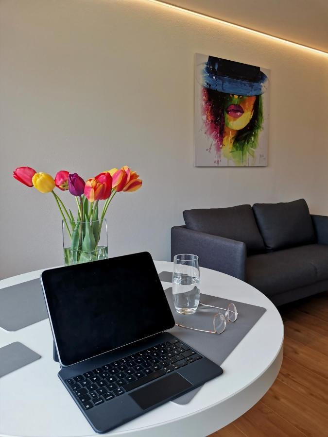 Moderne Ferienwohnung Gartenblick Amtzell Exterior foto